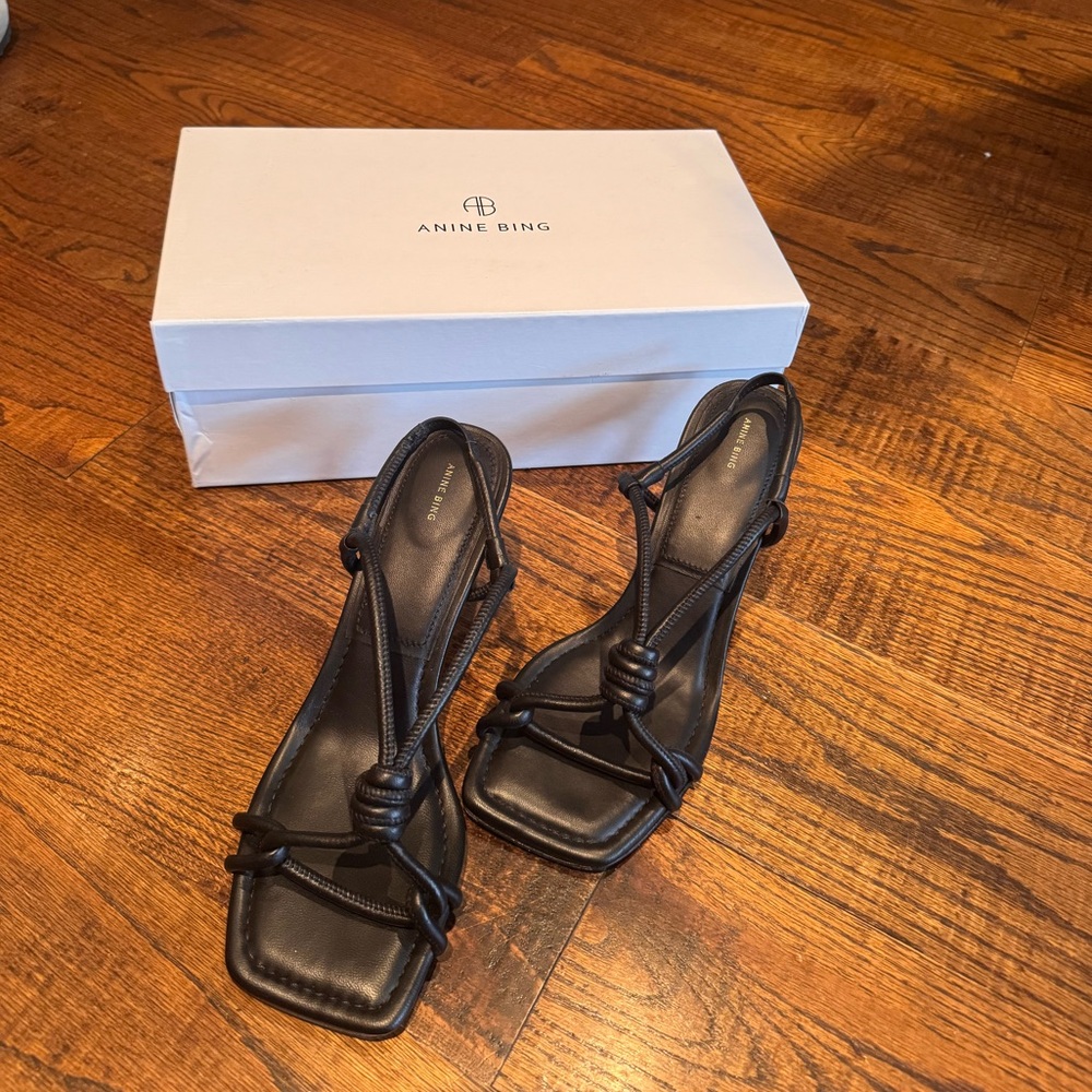 Anine Bing Valentina Slingback Heels